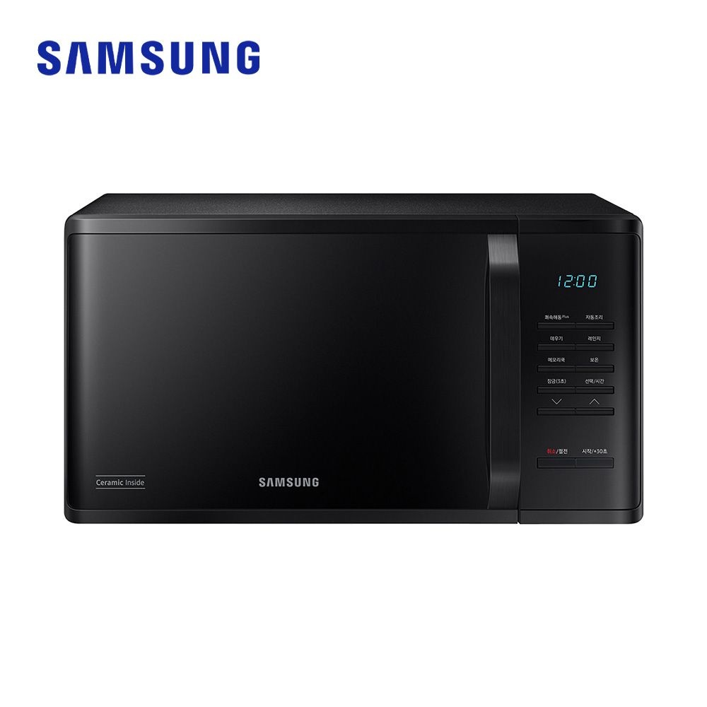 삼성 세라믹 전자레인지 23L 블랙 MS23C3513AK