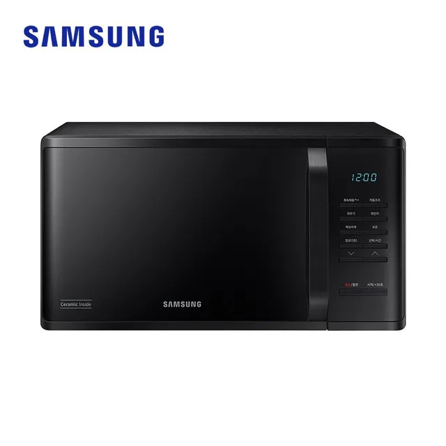 삼성 세라믹 전자레인지 23L 블랙 MS23C3513AK
