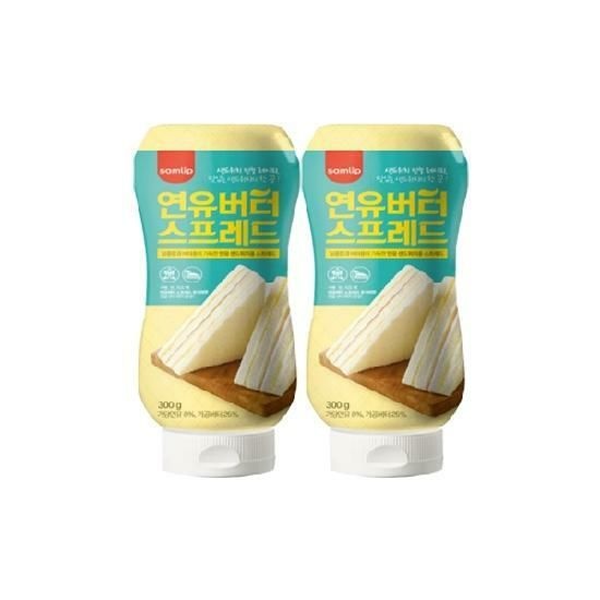 [(주)삼립]연유버터스프레드 500g 2병