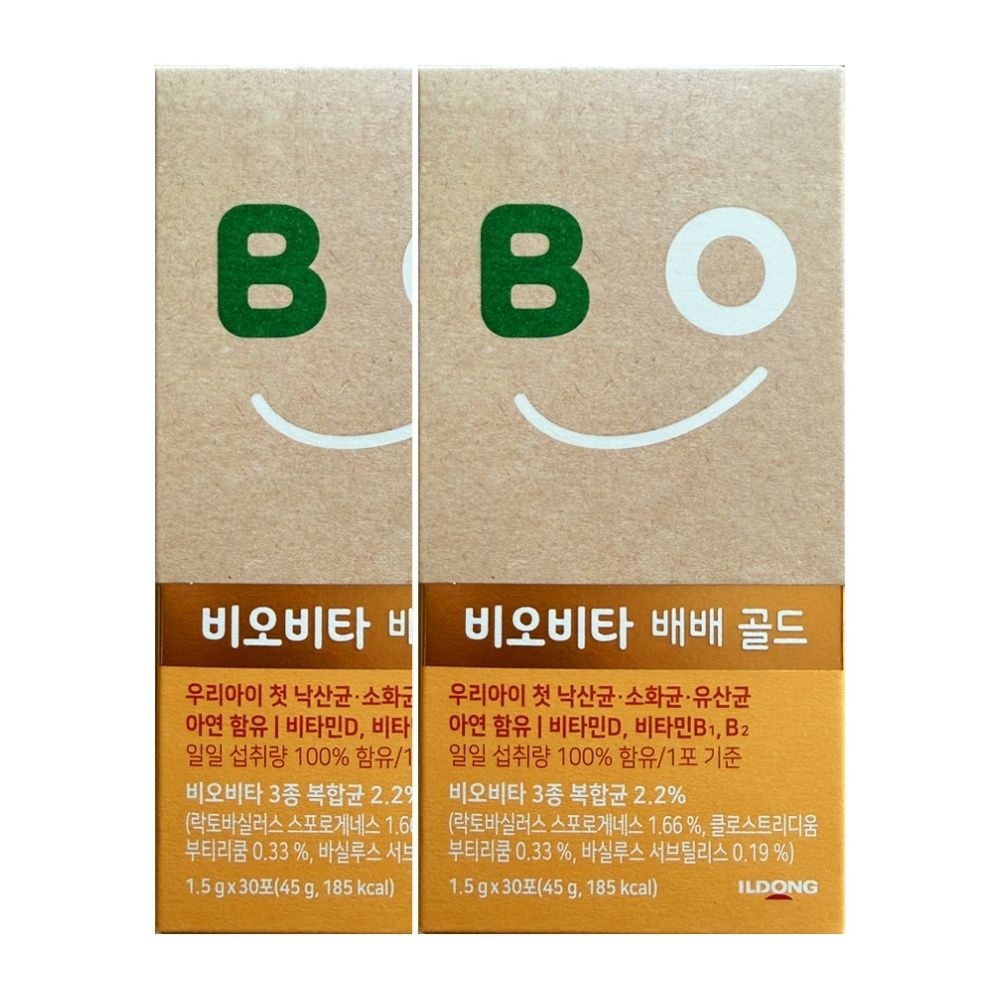 비오비타 배배 골드 1.5g x 30포 2개 / JJ몰
