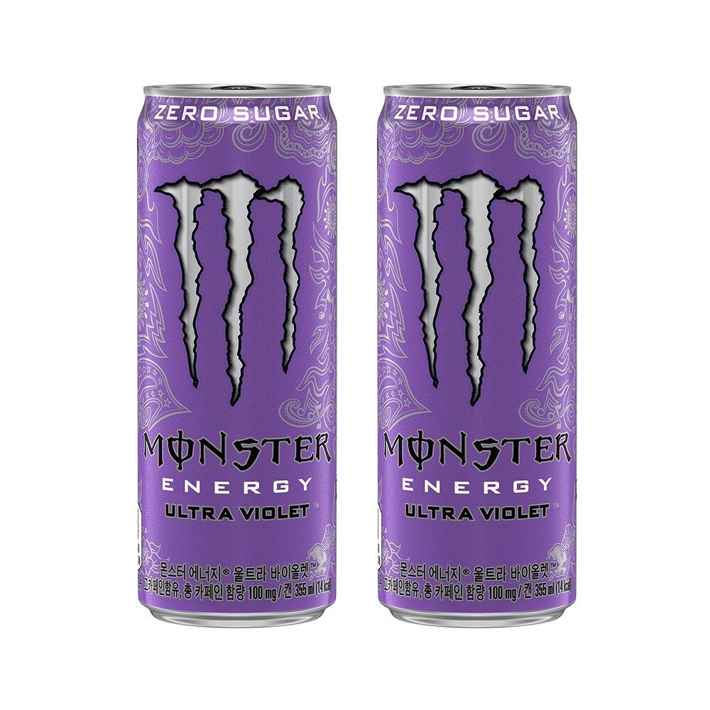 [본사직영] 몬스터 울트라 바이올렛 355CAN X24