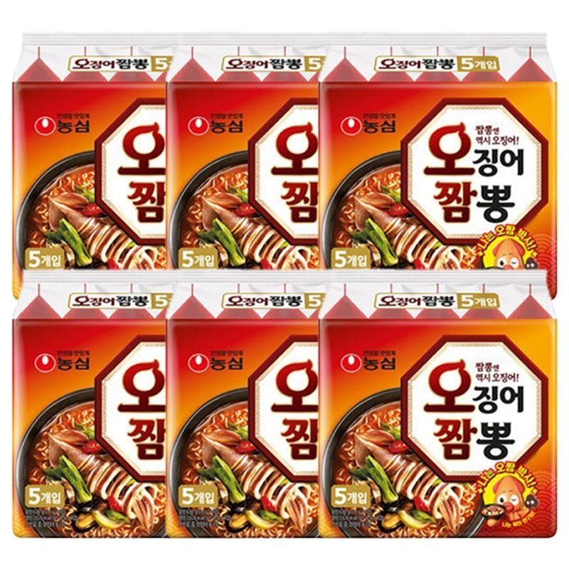 농심오징어짬뽕 30봉