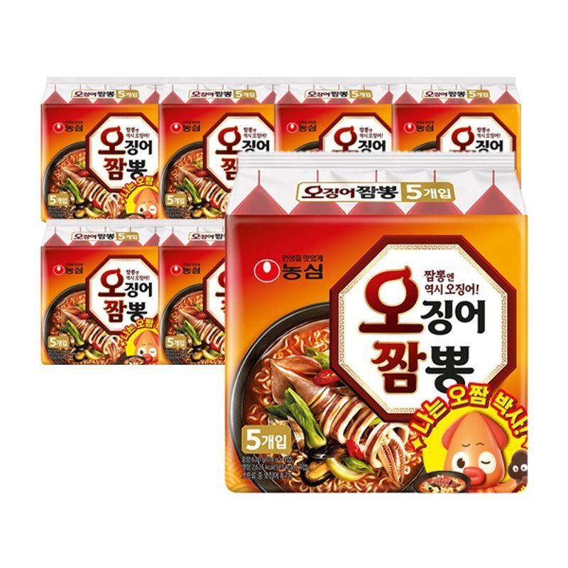 농심오징어짬뽕 40봉