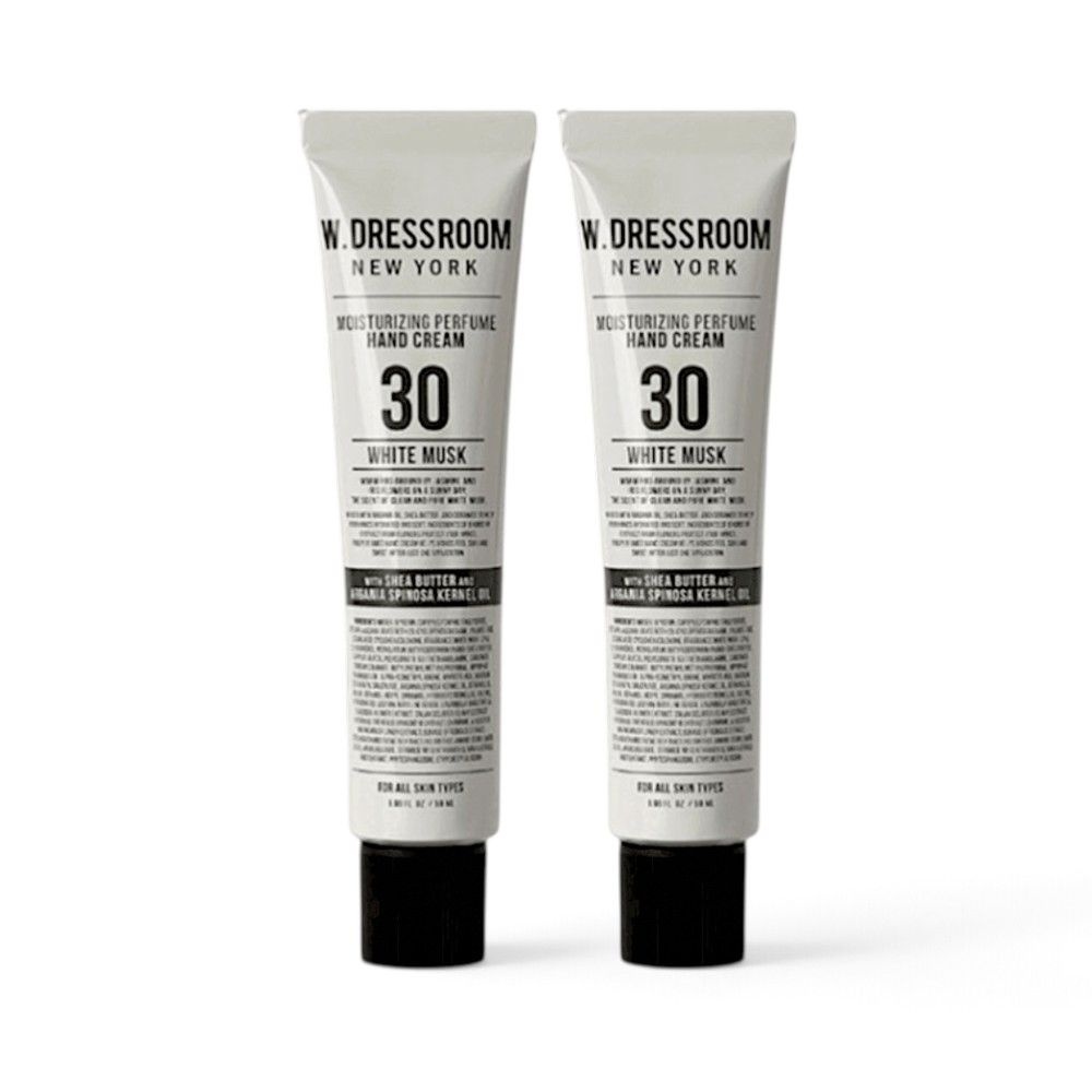 더블유드레스룸 핸드크림 30 화이트머스크 퍼퓸 핸드크림 50ml 2개
