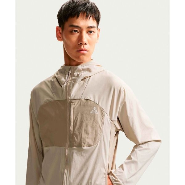 나이키 [나이키] ACG 파이브 타워스 UV 프로텍션 재킷 M - 라이트 오어우드 브라운 크림 II 서밋 화이트 IF0960-104