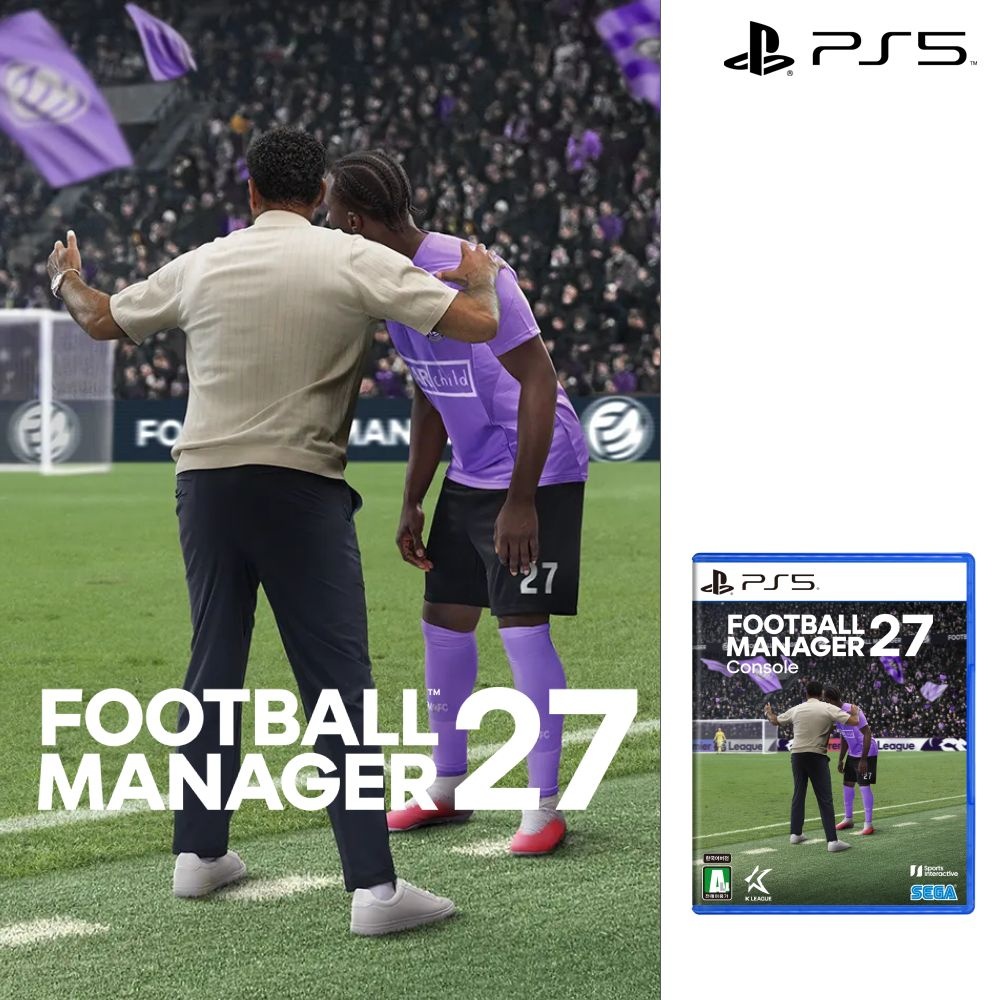 [롯데백화점] 플레이스테이션 PS5 풋볼 매니저 27 콘솔