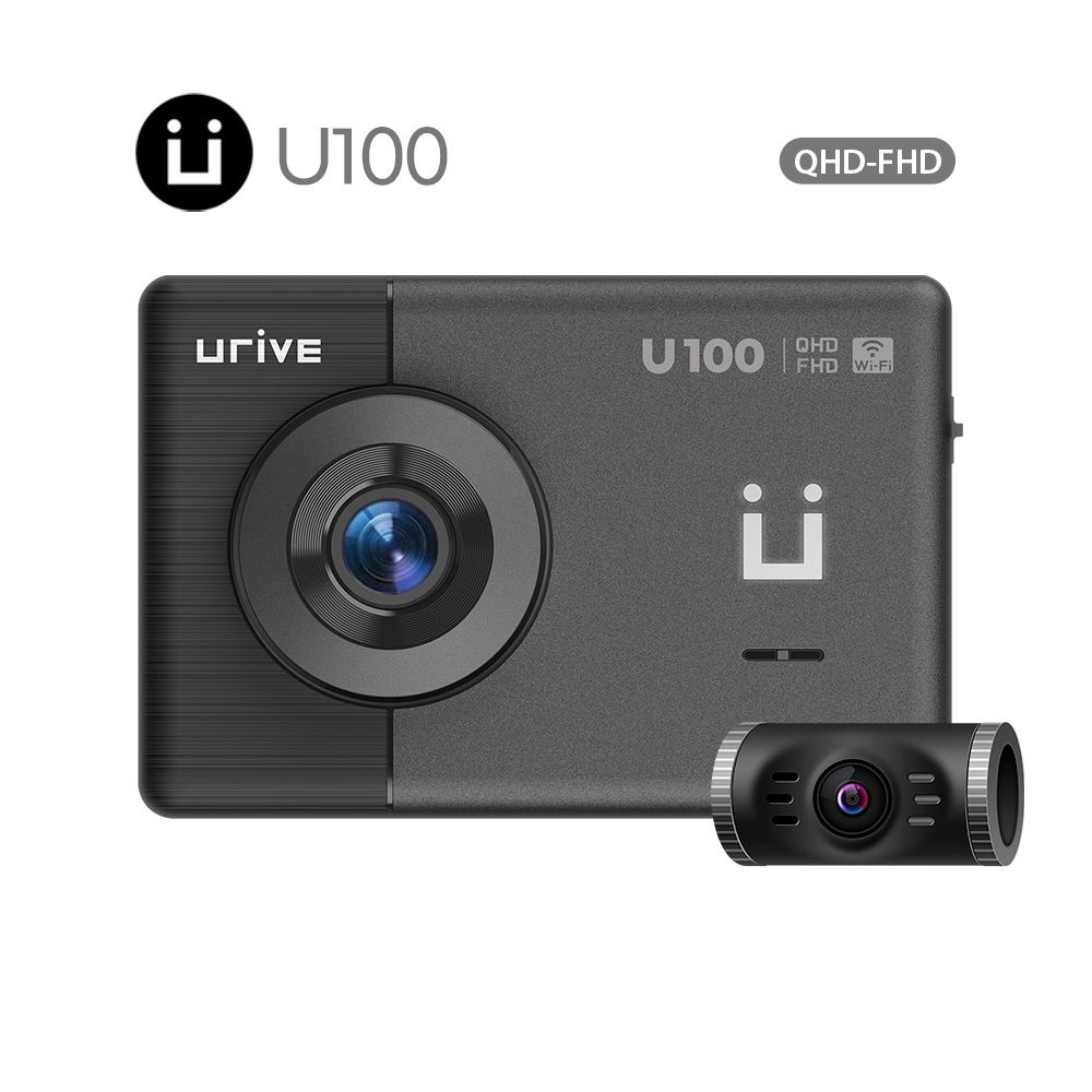 유라이브 U100 와이파이 QHD 2채널 블랙박스