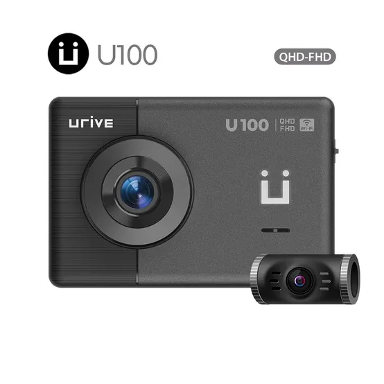 유라이브 U100 와이파이 QHD 2채널 블랙박스