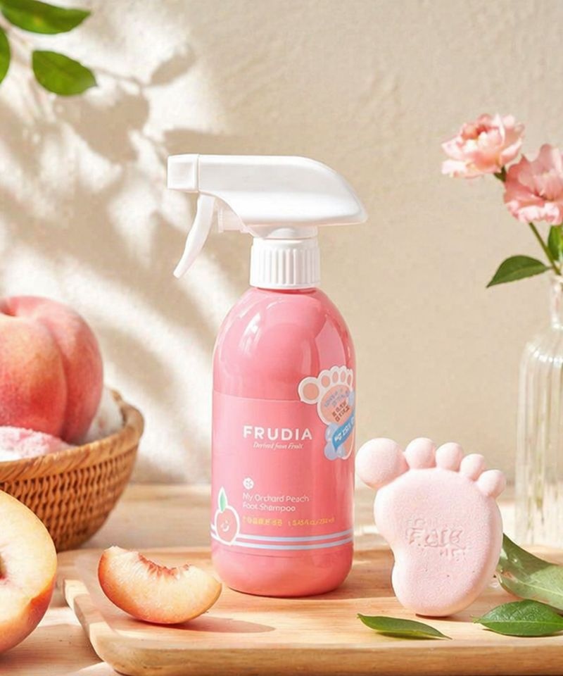 FRUDIA 뿌리고 비비고 헹구고 마이 오차드 복숭아 풋샴푸 390ml 4127544