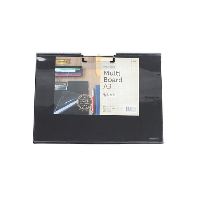 메카라인 멀티클립보드 A3 민(가로형) 좌철 / PVC/합지 (1개입) [AIK593]