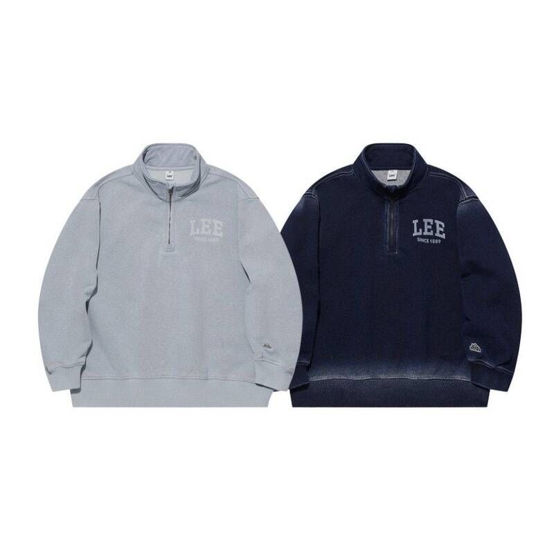 Lee 키즈 인디고 반집업 스웻셔츠 L601CR32 L601CR32-AS3 1229759