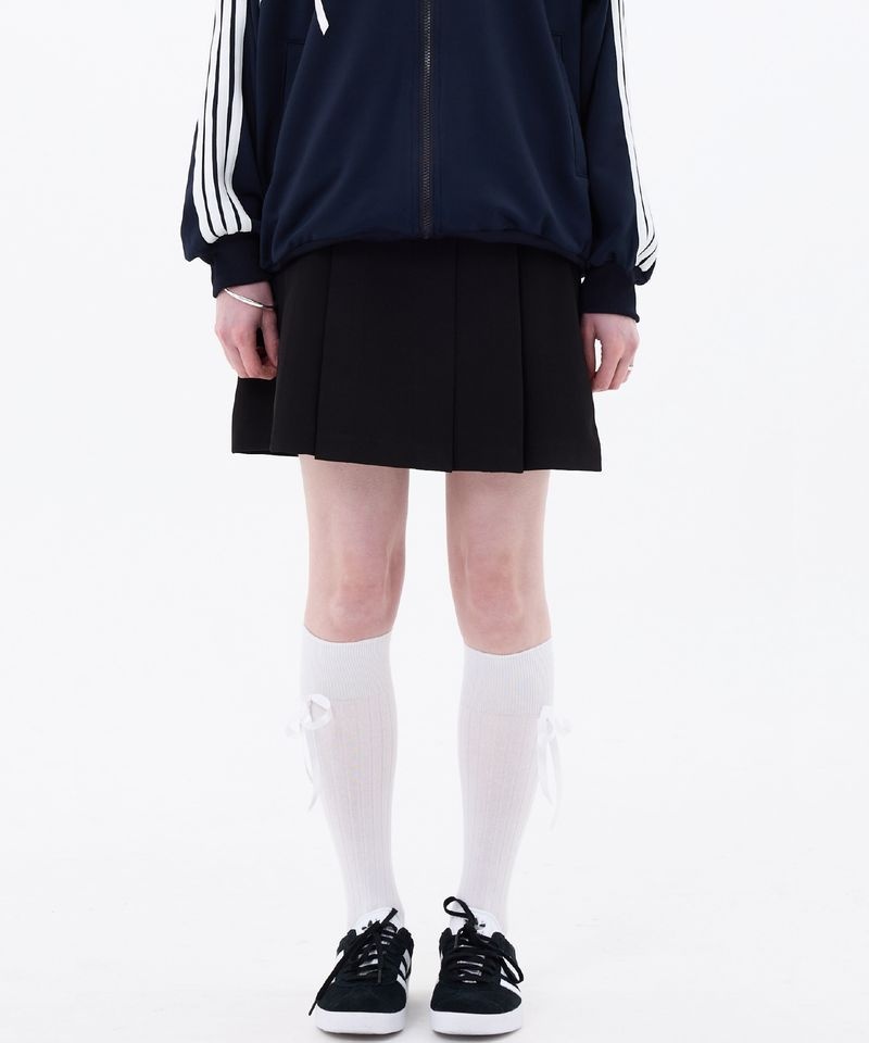 ARIKIM MOON NIGHT PLEATS SKIRT / BLACK 1957083