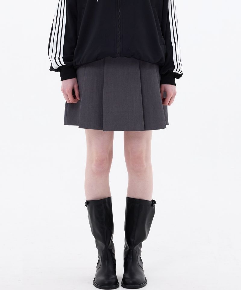 ARIKIM MOON NIGHT PLEATS SKIRT / CHARCOAL 1957066