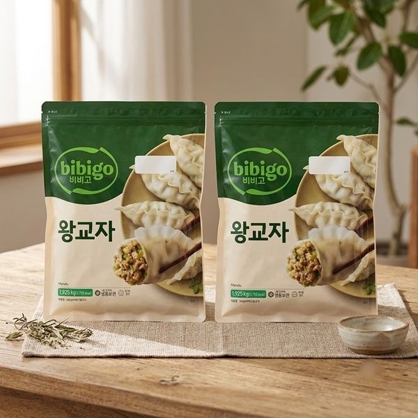 비비고 왕교자 1.925kg x 2개
