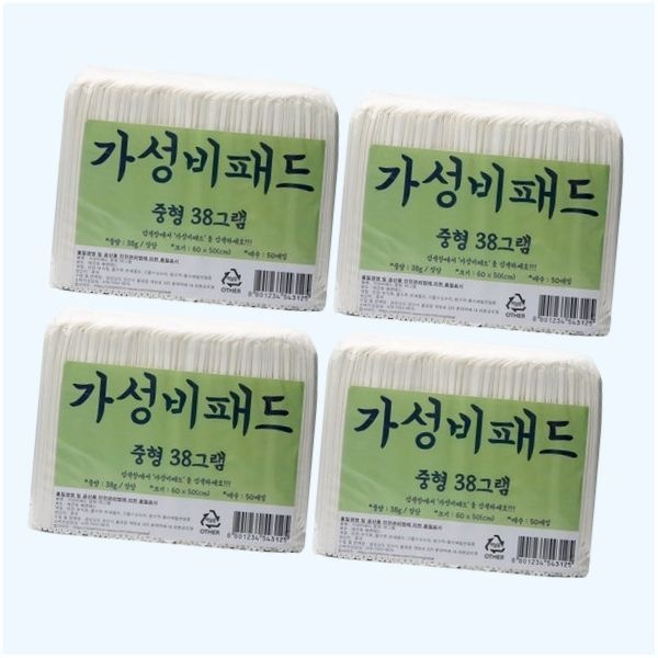 정직한패드 가성비패드 중형 38g 200매 애견패드 강아지패드 배변패드 5352798