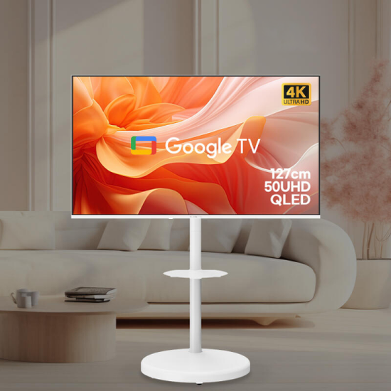 아트박스/와이드뷰 [설치] QLED 50 UHD 스마트TV 대형삼탠바이미 이동식세트