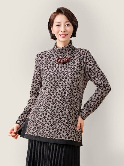 아리아나 기모 블라우스 K244BL01