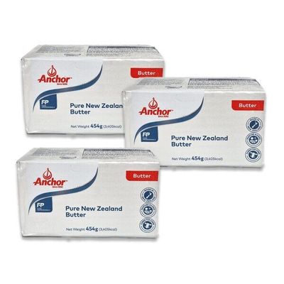 앵커 무염버터 454g X 3개 냉동버터