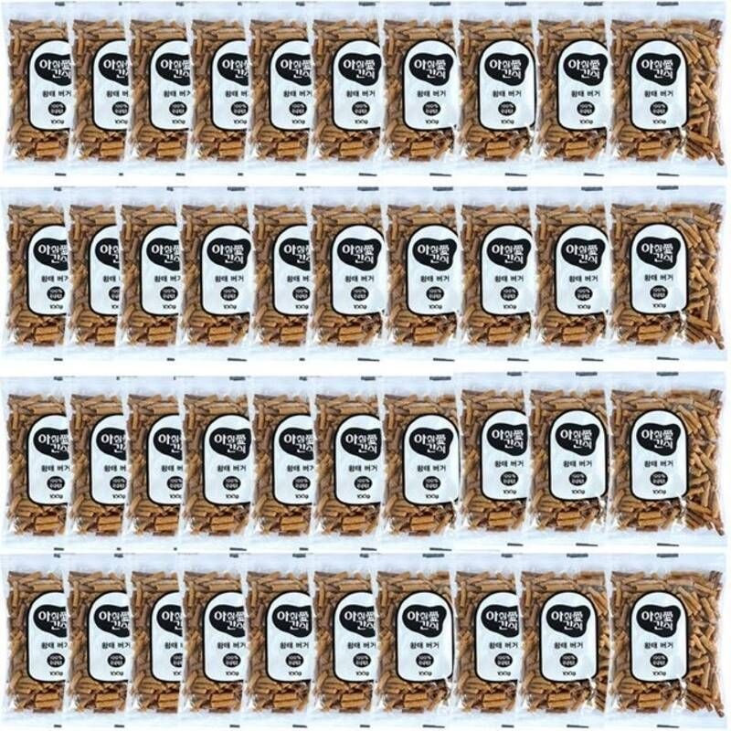 아침애 황태버거100g x 40개세트