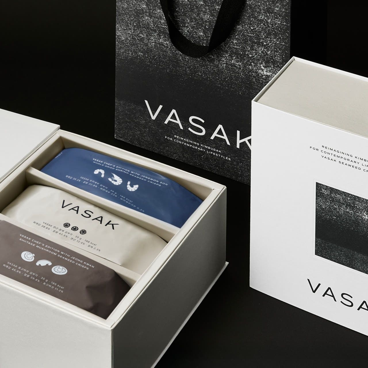 [셰프 에디션] VASAK 바삭 김부각 셰프혼합 선물세트 (총 30스틱)