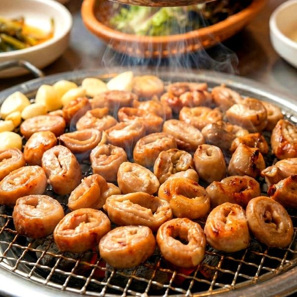 [대구명물] 달구벌 돼지 생막창 1KG 가성비 캠핑 안주 / 총 5인분 구성