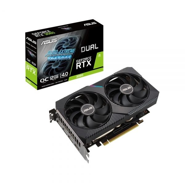 ASUS ASUS DUAL 지포스 RTX <b>3060</b> V2 O12G OC D6 12GB 코잇