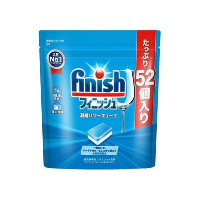 [패션플러스][피니시]피니시 파워큐브 식기세척기 미니 세제 52개입 260g x1개