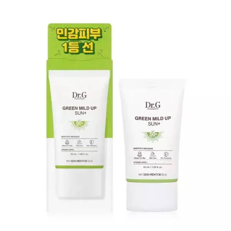 UnKnown <b>닥터지</b> 그린 마일드 업 선 <b>선크림</b> 50ml(SPF50+), 3개 - R