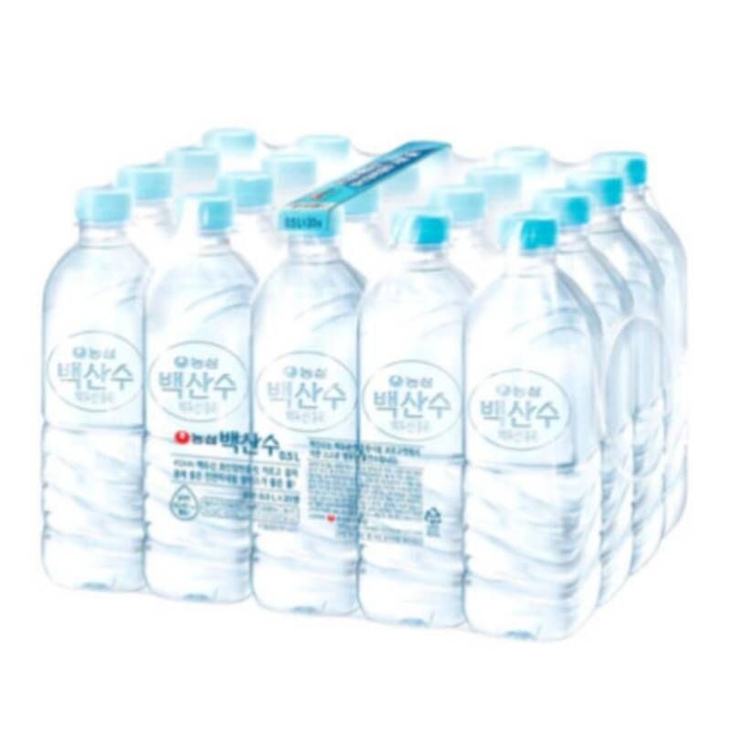 <b>백산수</b> [<b>백산수</b>] <b>백산수</b>_무라벨_생수 500mlx20병