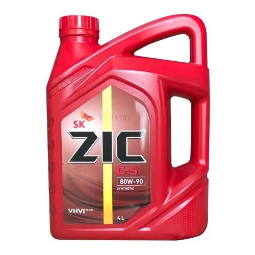 품절-유가파동) SK엔무브 기어오일(자동차용) ZIC G-5 80W-90 ZIC G-5 80W-90 4L 8270207