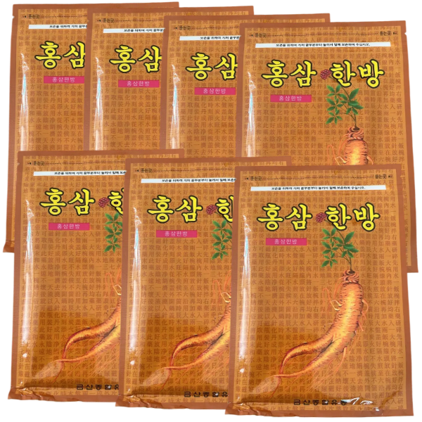 GS 홍삼한방 건강패드 20매 찜질팩 패치 진한 한방 7개