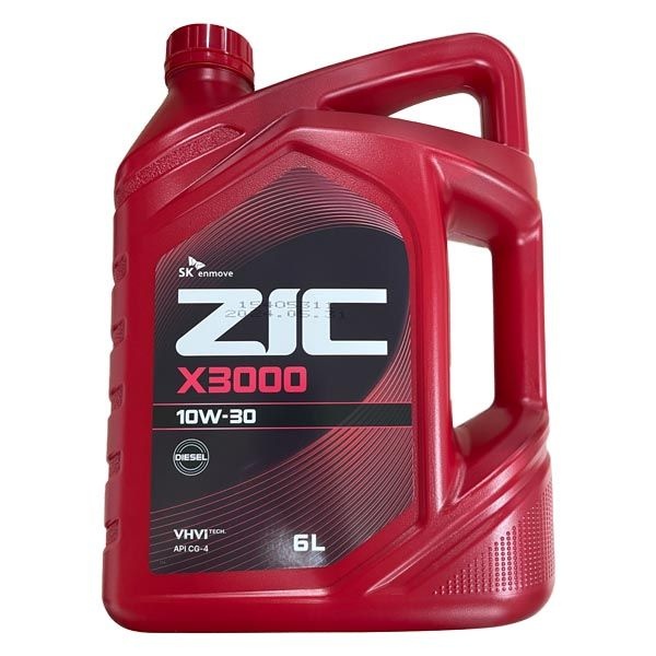 [오늘출발] ZIC X3000 10W30 6L