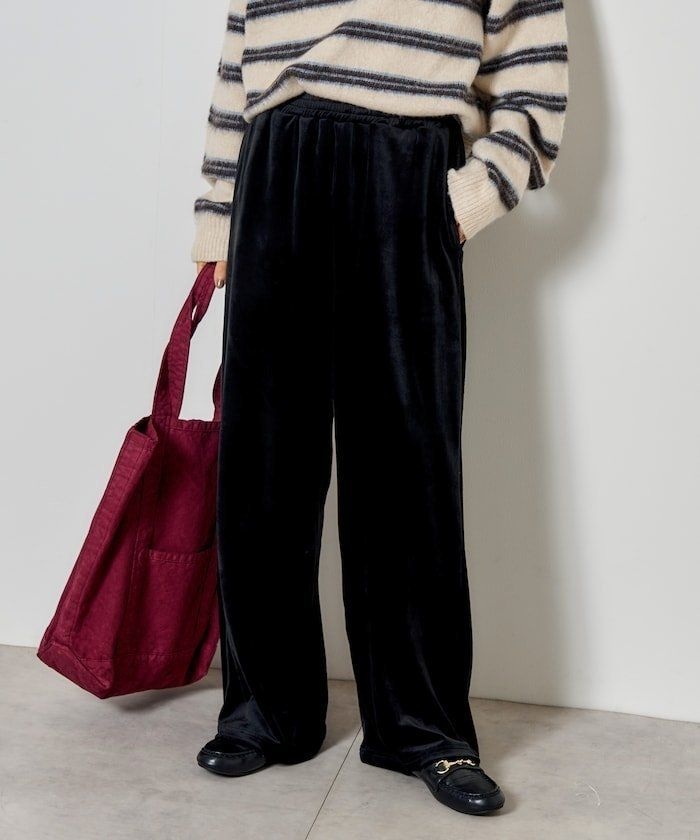 [해외] 프릭스스토어 벨루어 이지 팬츠 3컬러 26FW FREAKS STORE