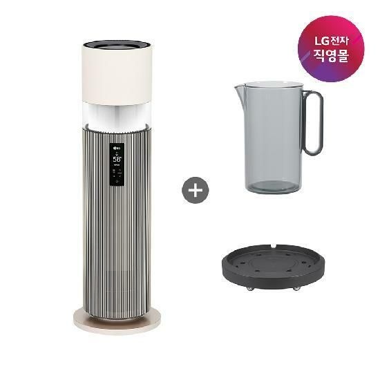 (주)세일사 [<b>LG</b>전자 직영] <b>LG</b> 오브제컬렉션 <b>하이드로</b><b>타워</b> HY706RSUABM (급수비커+무빙휠세...