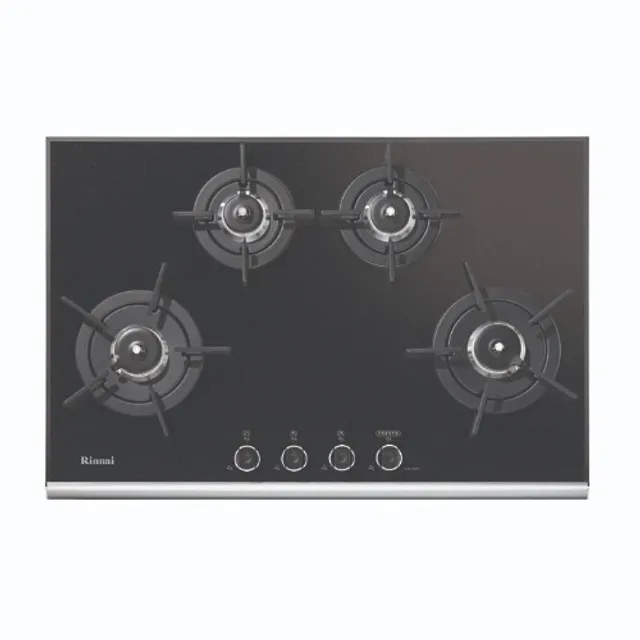 린나이 가스레인지 4구 빌트인 블랙 RBR-P4400
