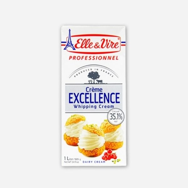 엘르앤비르 엑셀런스 휘핑크림 1000ml