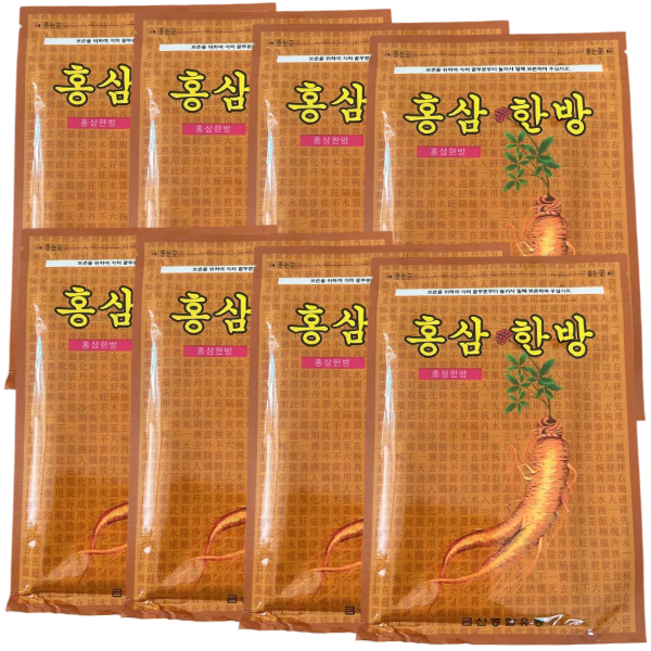 GS 홍삼한방 건강패드 20매 찜질팩 패치 진한 한방 8개