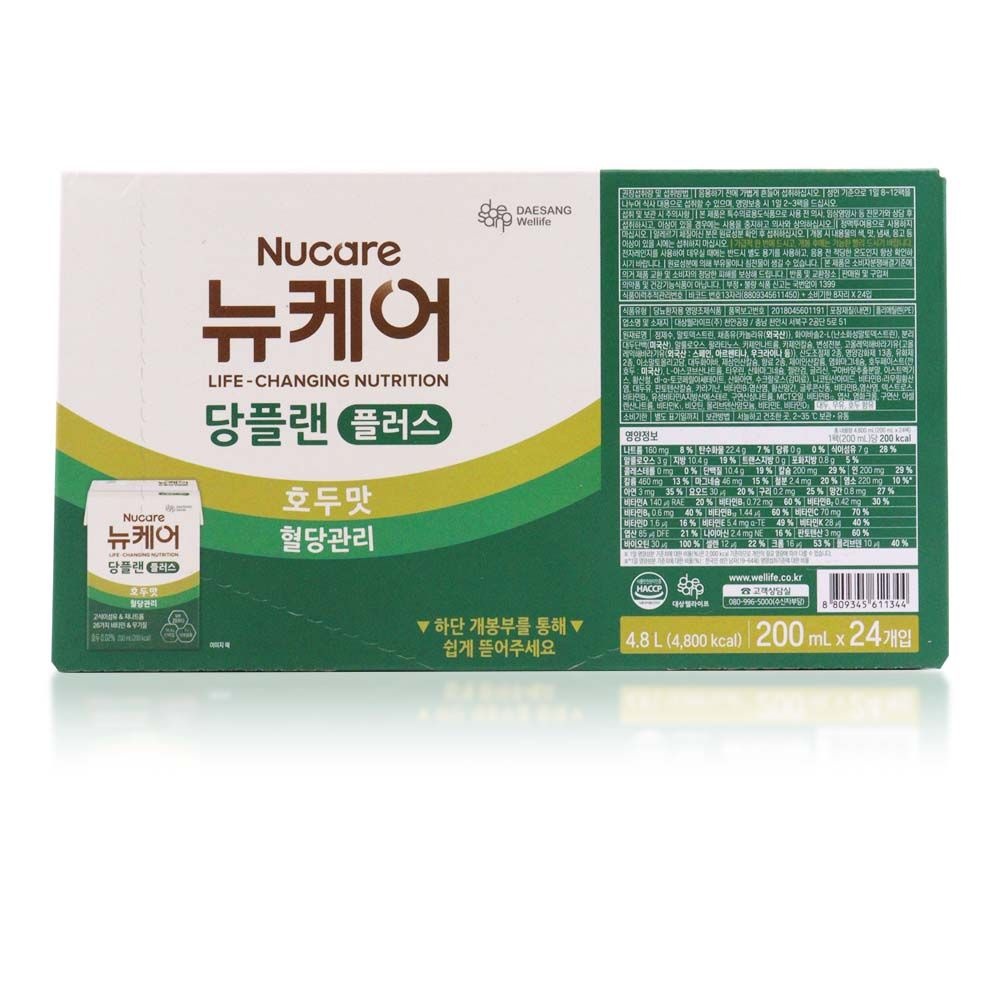 <b>뉴</b><b>케어</b> <b>뉴</b><b>케어</b> <b>당</b><b>플랜</b>, 200ml, 24개