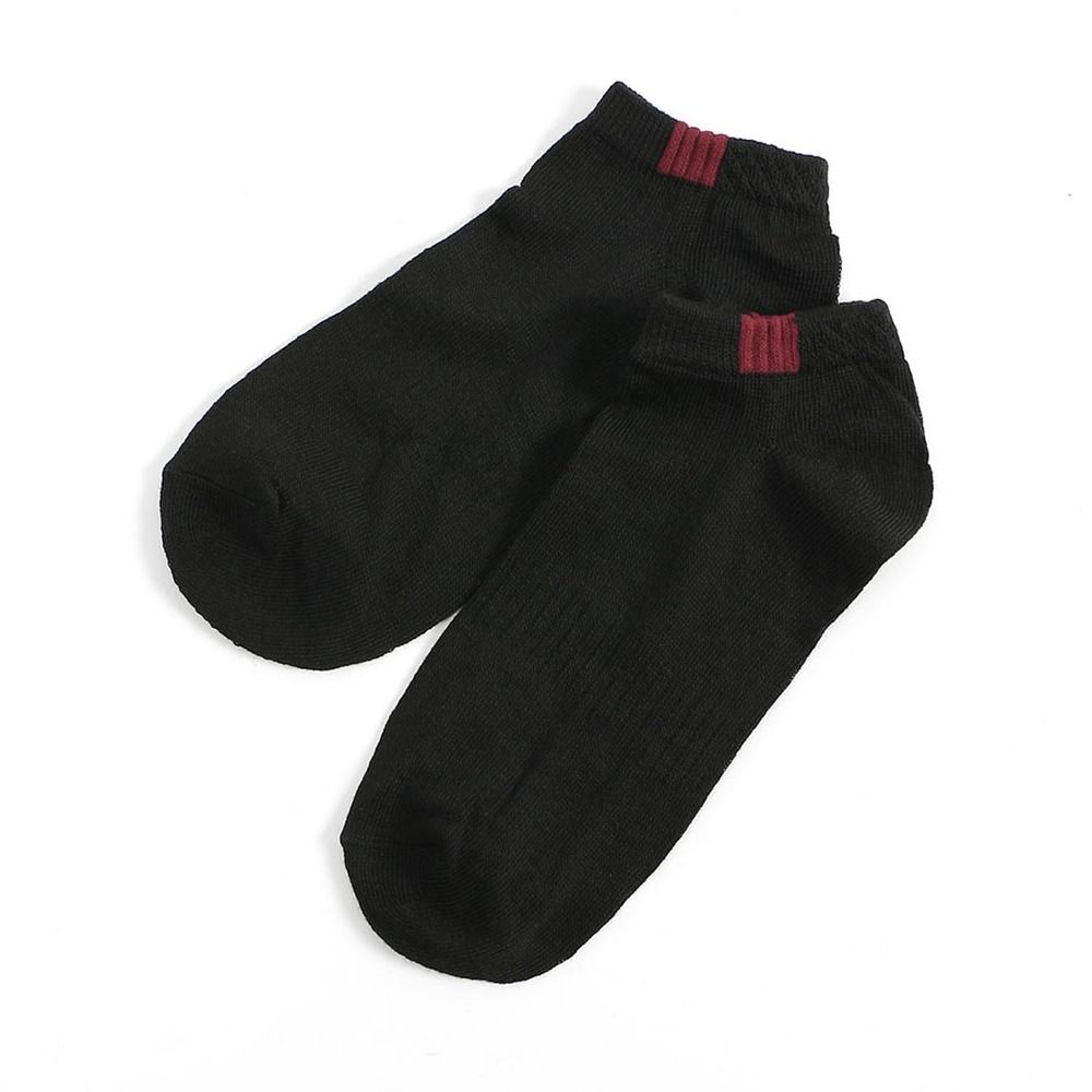 Nanjing Evertop Textile Co., Ltd. / (주)Tree 남성발목양말 10켤레 레드 덧신양말 면양말 레드양말 학생양말