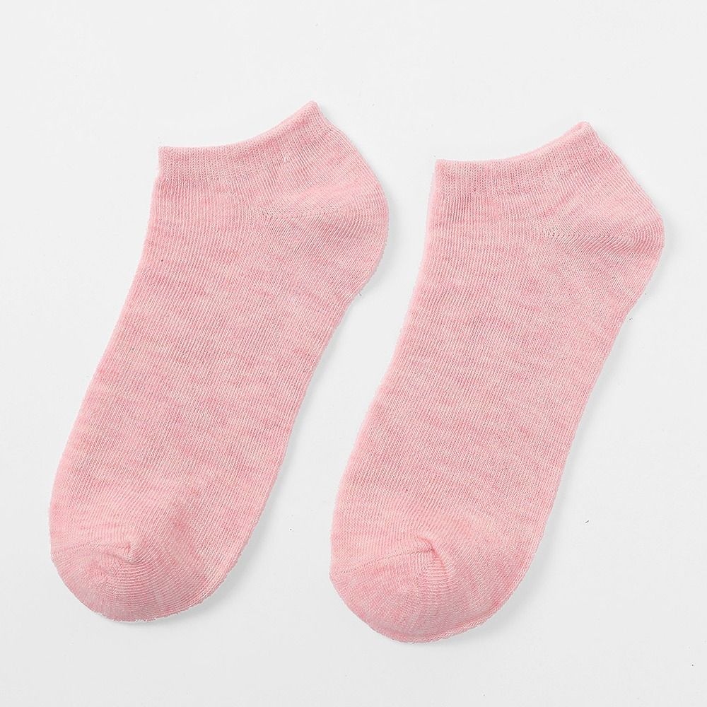 Nanjing Evertop Textile Co., Ltd. /(주)Tree 여성발목양말 5P 핑크 단목양말 기본양말 데일리양말 여성양말