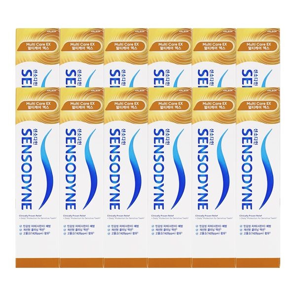 헤일리온 <b>센소다인</b> <b>멀티</b><b>케어</b> EX 민감성 치약 100g x12