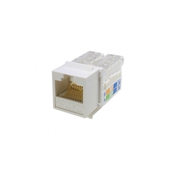 D[40524]신형 Tooless키스톤잭,CAT.5E, white 대만산