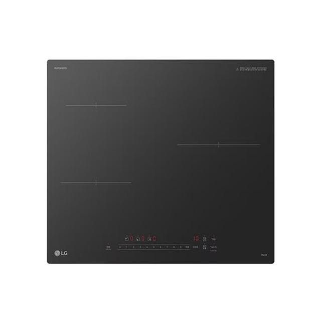 LG전자 디오스 전기레인지 빌트인 인덕션 3구 BEI3QEBLOE