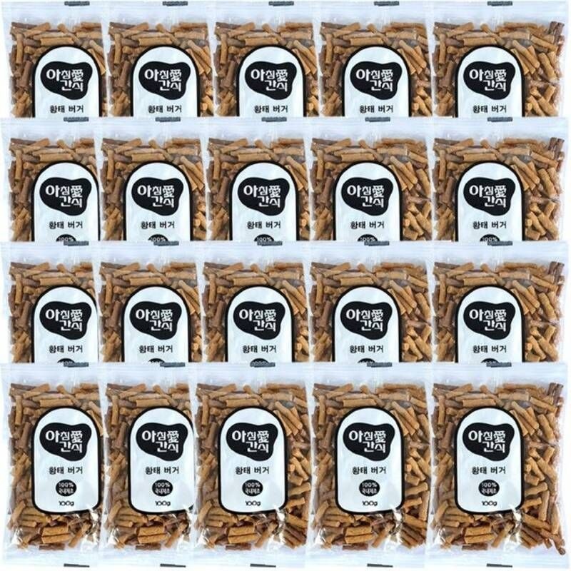 아침애 황태버거100g x 20개세트