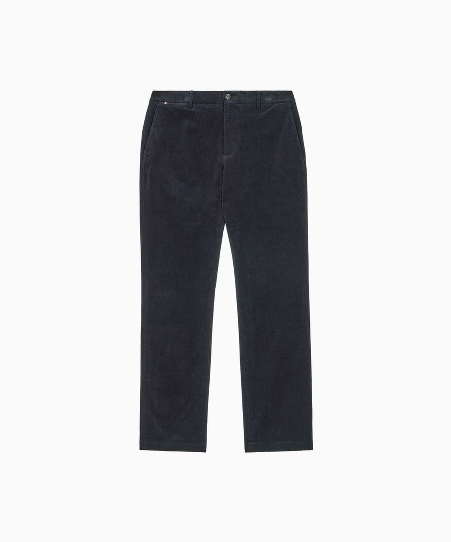 TOMMY HILFIGER 타미힐피거 [Slim straight fit] 덴톤 웜 브러쉬드 팬츠 (T12G7WPC745ML1DW5) 캐주얼 데일리바지 8WZN7VR9
