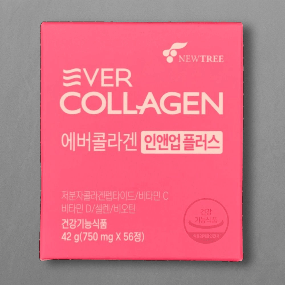 에버콜라겐 인앤업 플러스 750mg 56정 1개