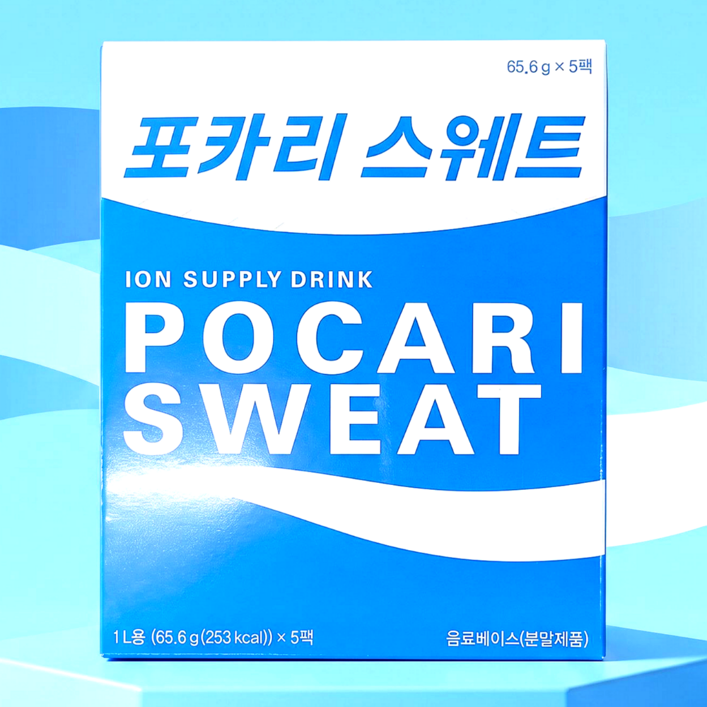 <b>포카리</b><b>스웨트</b> 분말형 5팩 <b>포카리</b> <b>스웨트</b> <b>분말</b> 음료베이스 전해질 수분 공급 알칼리성 스포츠