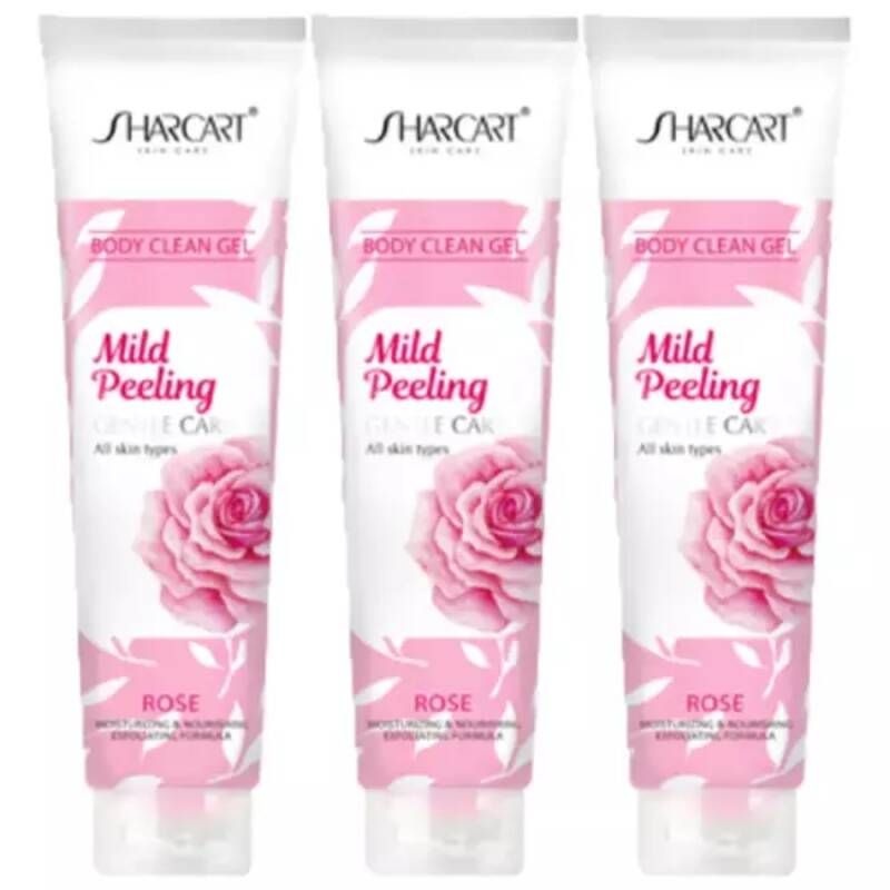 샤카트 페이스 바디 필링젤 로즈 310ml 3개/N