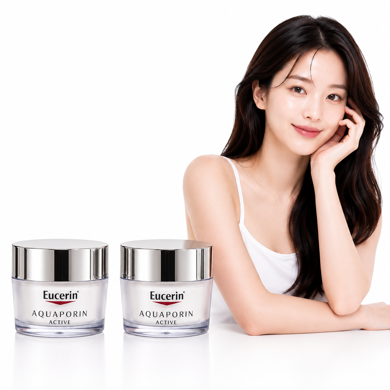 유세린 아쿠아포린 수분크림 액티브 포 드라이스킨 50ml 1+1