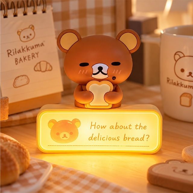 리락쿠마 베이커리 마그넷 랜덤 피규어 무드등 조명